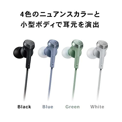 Audio Technica マイク付きイヤホン ATH-CKS330C / USB Type-C/重低音 有線 1.2m /カナル型/PC/Wind｜y-mahana｜05