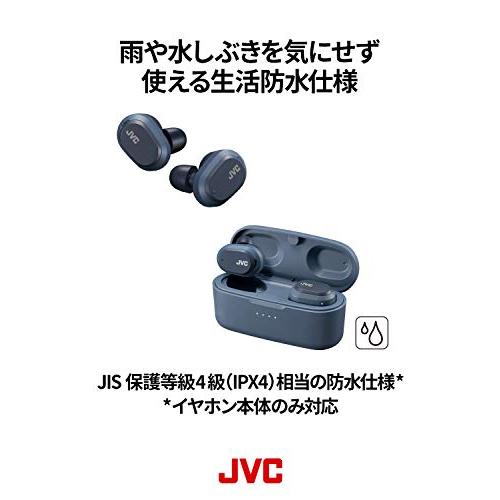 JVC HA-A50T-H 完全ワイヤレスイヤホン ノイズキャンセリング 最大32時間再生 生活防水仕様 低反発イヤーピース付属 Bluetooth｜y-mahana｜07