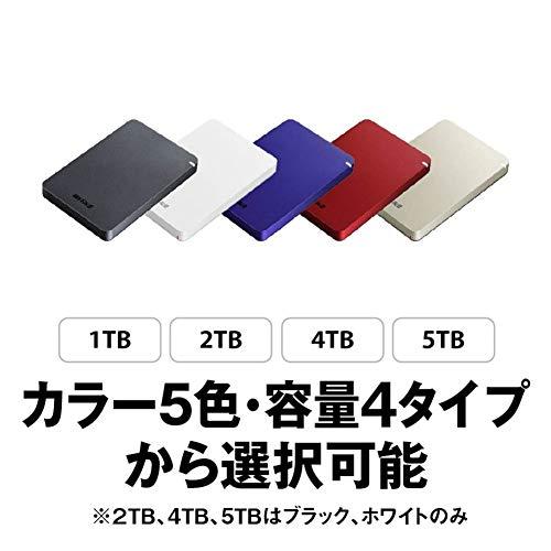 BUFFALO USB3.1(Gen.1)対応 耐衝撃ポータブルHDD 4TB ブラック HD-PGF4.0U3-GBKA｜y-mahana｜07