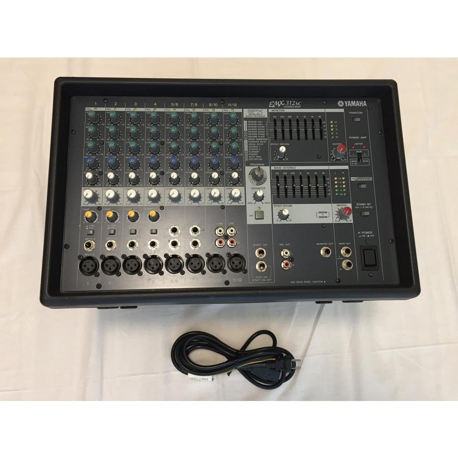 ヤマハ YAMAHA パワード ミキサー EMX312SC 音響機材 - アンプ ヤマハ YAMAHA パワード ミキサー EMX312SC 音響機材 - アンプ
