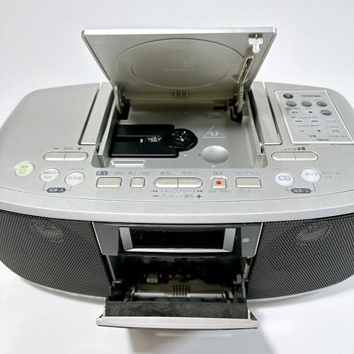 TOSHIBA CDラジオカセットレコーダー CUTEBEAT シルバー TY-CDK5 TOSHIBA CDラジオカセットレコーダー CUTEBEAT シルバー TY-CDK5