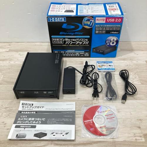 I-O DATA BD/DVD/CD対応 外付ブルーレイディスクドライブ BD再生