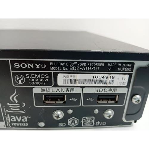 SONY 1TB 3チューナー ブルーレイレコーダー BDZ-AT970T Amazon | SONY 1TB 3チューナー ブルーレイレコーダー BDZ
