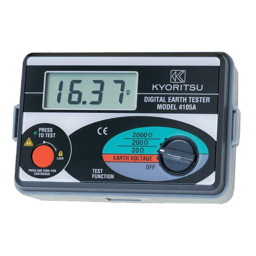 共立電気計器 (KYORITSU) 4105A キューアース・接地抵抗計 共立電気計器 (KYORITSU) 4105A キューアース・接地抵抗計