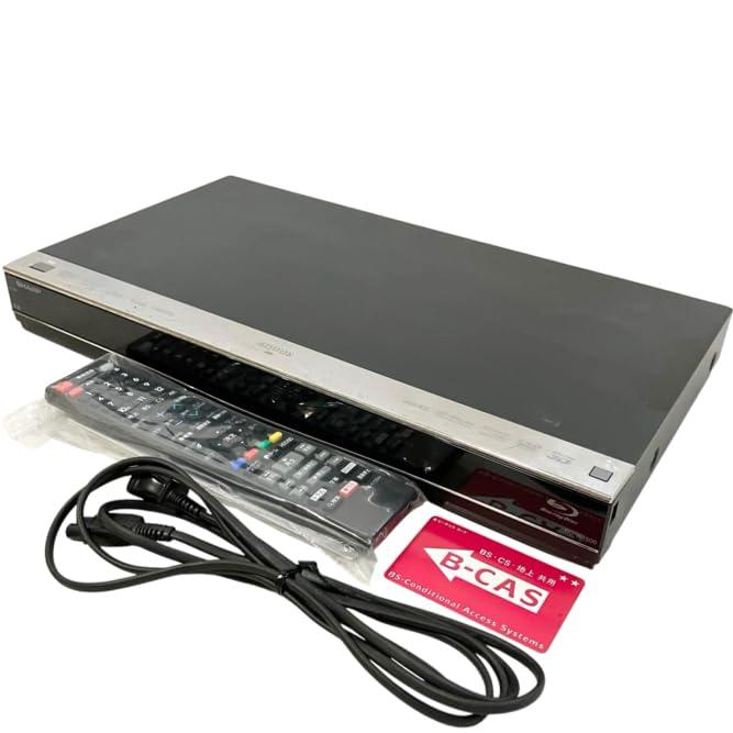 シャープ アクオス1TB 2番組同時録画 ブルーレイレコーダー BD-W1500 シャープ 1TB 2チューナー ブルーレイレコーダー AQUOS BD-W1500