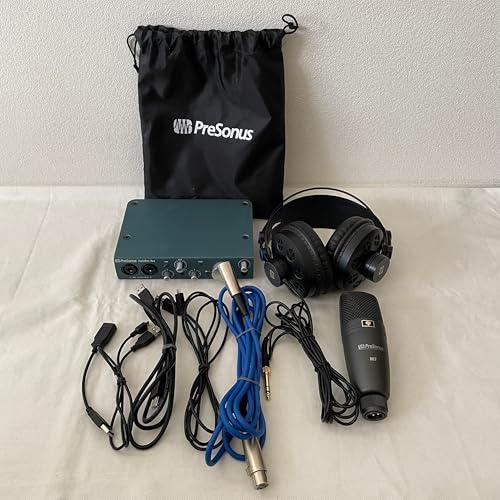 PreSonus Audiobox iTwo Studio DTM セット DAW、オーディオIF、マイク、ヘッドホン全部入りで27,800円