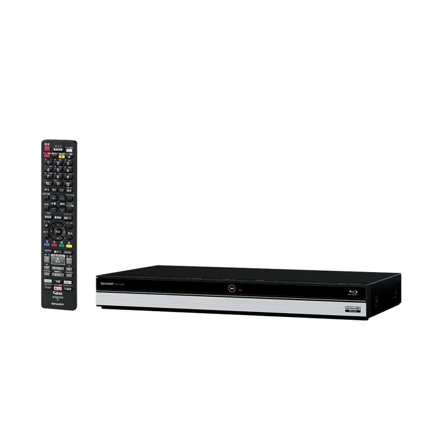 シャープ AQUOS ブルーレイレコーダー 2TB 3チューナー Ultra HD