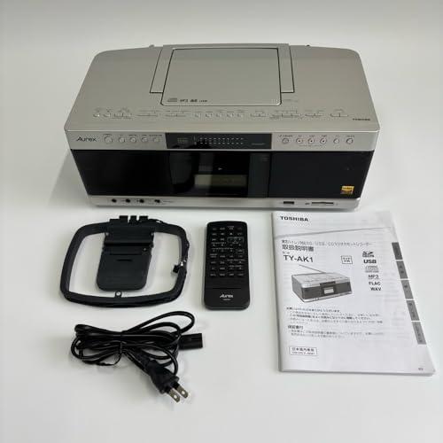 東芝 ハイレゾ CDラジカセ SD/USB/CD-RW対応 Aurex TY-AK1(N