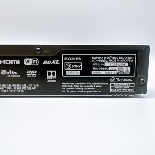 ソニー ブルーレイレコーダー/DVDレコーダー BDZ-FW500 500GB 2チューナー UltraHDブルーレイ対応 2番組同時録画 外付けHD |  | 05
