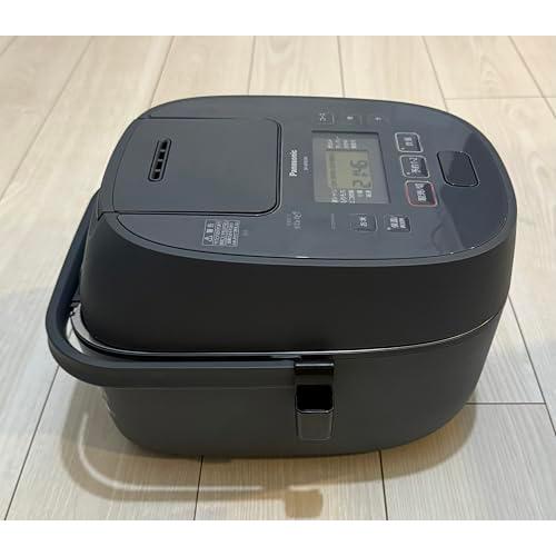 パナソニック 炊飯器 5.5合 可変圧力IH式 おどり炊き グレー SR