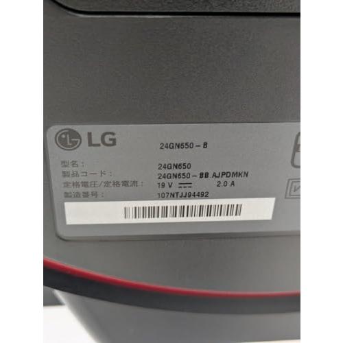 LG フレームレス ゲーミングモニター UltraGear 24GN650-B 23.8 LG フレームレス ゲーミングモニター UltraGear 24GN650-B 23.8