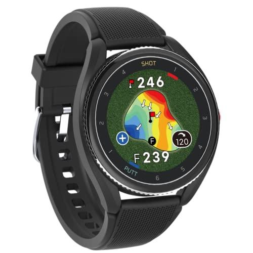 ボイスキャディ] Voice Caddie T9 ブラック 時計型ゴルフナビ テンポ 