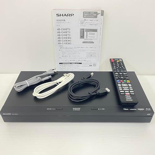 シャープ 1TB 2チューナー ブルーレイレコーダー 4B-C10EW3 シャープ 1TB 2チューナー ブルーレイレコーダー 4B-C10EW3 4K