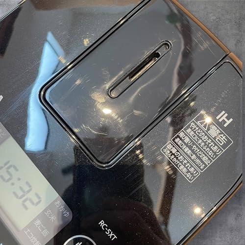 TOSHIBA 東芝 炊飯器 RC-5XT (K) ブラック IH炊飯ジャー 3合