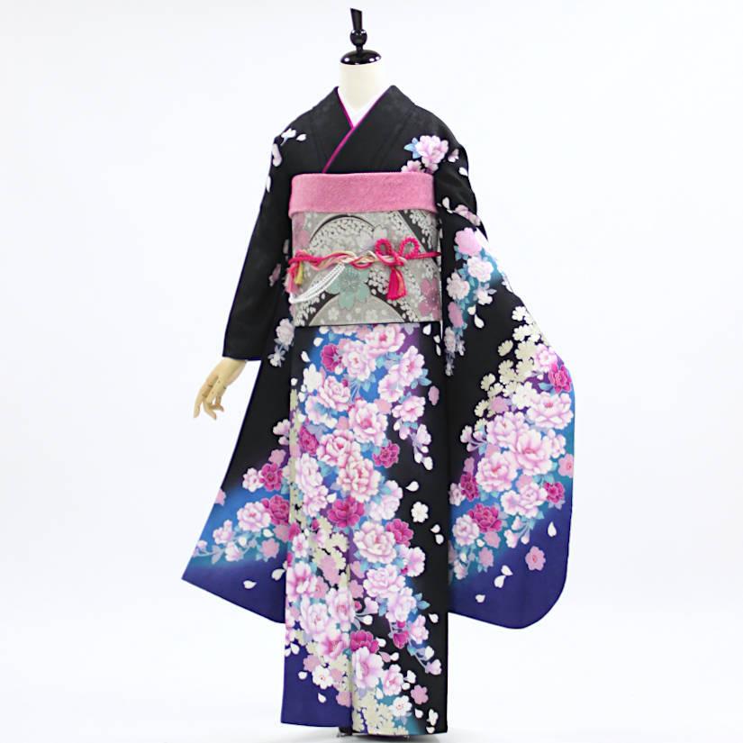 振袖セット 】袋帯 振袖用正絹長襦袢 帯〆 帯揚付 お手入れ済 成人式