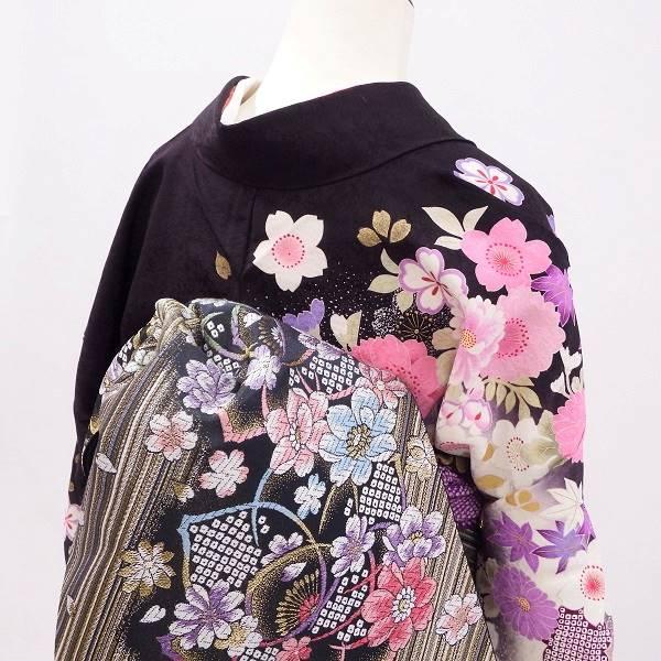 正絹振袖 写真通りの販売6点セット 長襦袢・帯・帯揚・帯〆・重衿付き