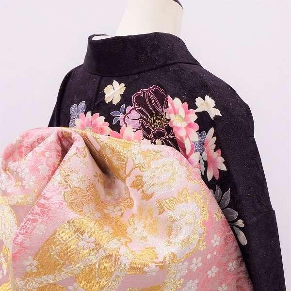 正絹】【中古】振袖販売6点セット 半衿付き長襦袢・帯・帯揚・帯〆・重