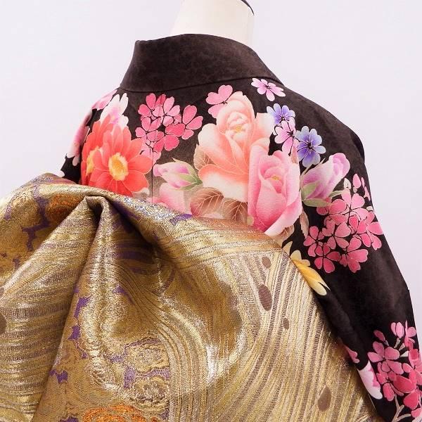振袖販売6点セット 半衿付き長襦袢・帯・帯揚・帯〆・重衿付き 鮮やか 