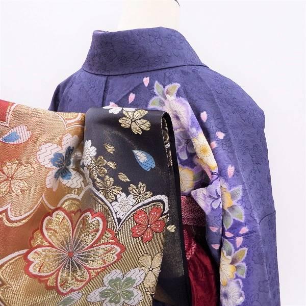 正絹振袖 写真通りの販売6点セット 夜空に映える幻の辻が花 着物だけ
