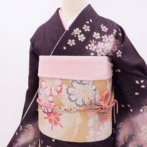 帯が新品！振袖販売6点セット 半衿付き長襦袢・帯・帯揚・帯〆・重衿 