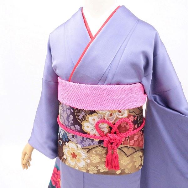 正絹振袖 写真通りの販売6点セット 長襦袢・帯・帯揚・帯〆・重衿付き