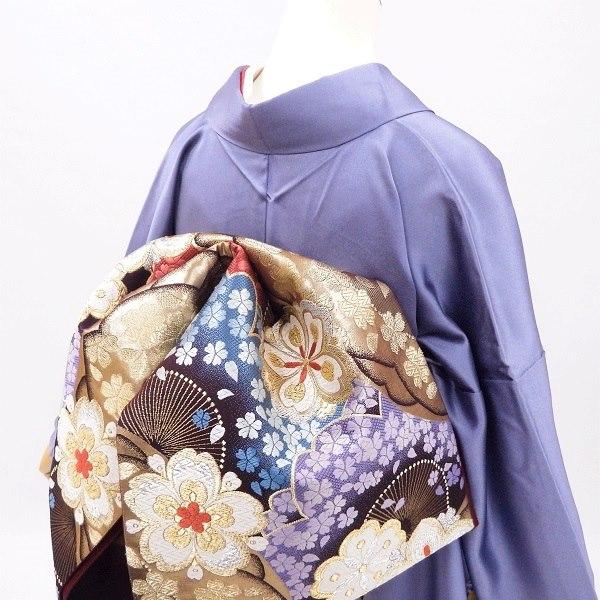 正絹振袖 写真通りの販売6点セット 長襦袢・帯・帯揚・帯〆・重衿付き
