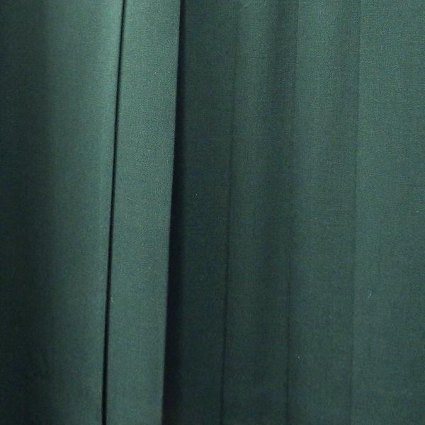 二尺袖着物+袴+半衿付き長襦袢+袴帯+重ね衿+巾着の6点セット販売 身長145から148ｃｍ 大人カワイイ黒×ダークグリーン 大輪の花をまとう｜y-maimu｜09