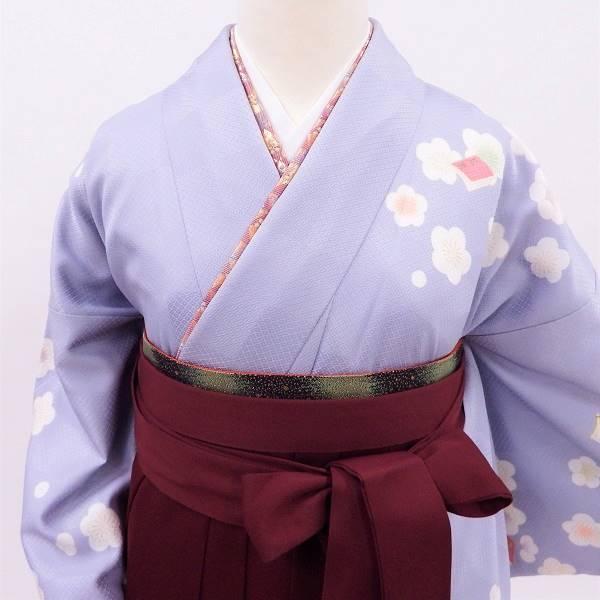 卒業式 着物と袴 6点セット販売 身長約147から154cmのサイズ展開 梅