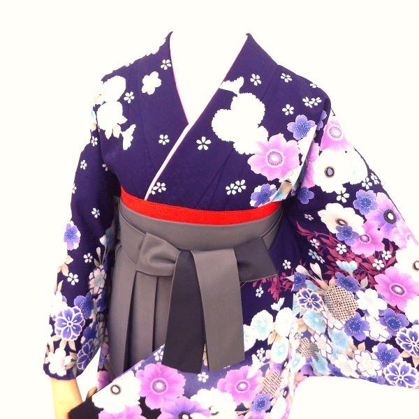 袴を選んで同時購入できます※袴は付いていません 袴用着物5点セット