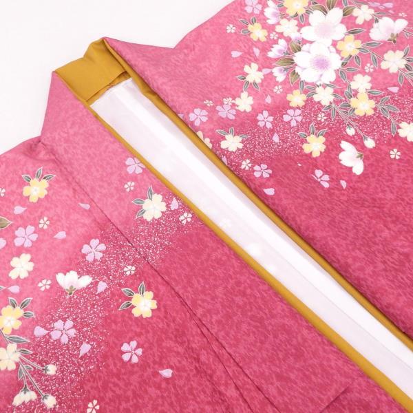 卒業式 着物と袴 6点セット販売 身長約155から160cm対応 大人ピンク