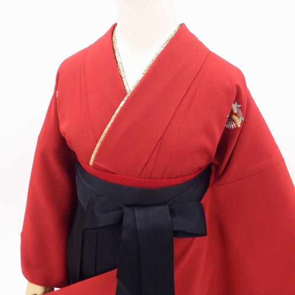 卒業式 着物と袴 6点セット販売 身長約161から164cm対応 ワイン