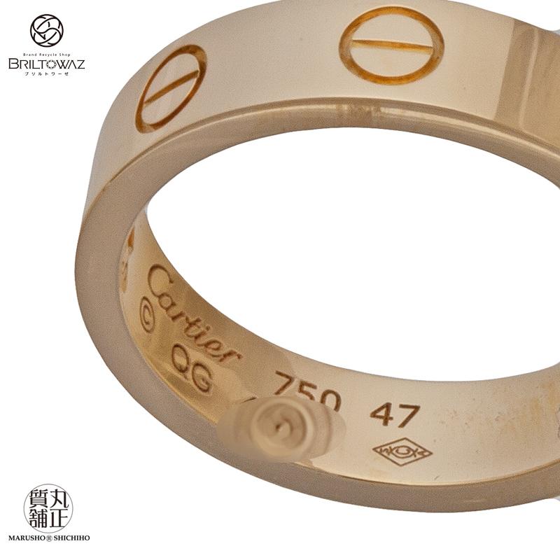 Cartier（カルティエ） ミニラブリング 1Pダイヤ B4050747 約7号 ＃47