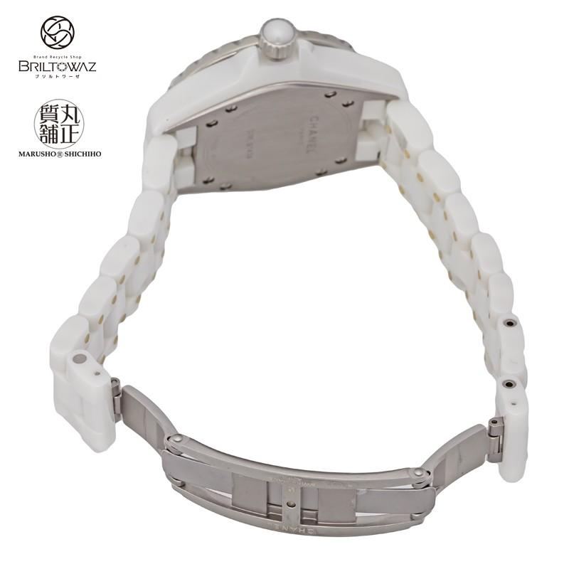 J12 シャネル ホワイトセラミック 32mm H0968 白文字盤 Qz J12 シャネル ホワイトセラミック 32mm H0968 白文字盤 Qz