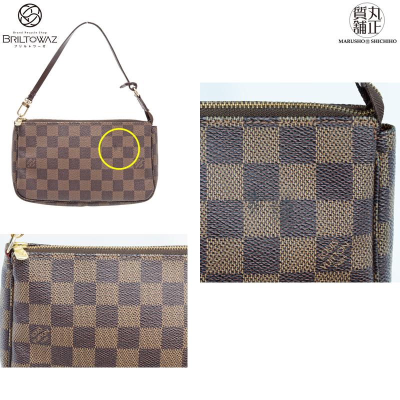 LOUIS VUITTON ルイヴィトン ダミエ ポシェット・アクセソワール LOUIS VUITTON ルイヴィトン ダミエ ポシェット・アクセソワール