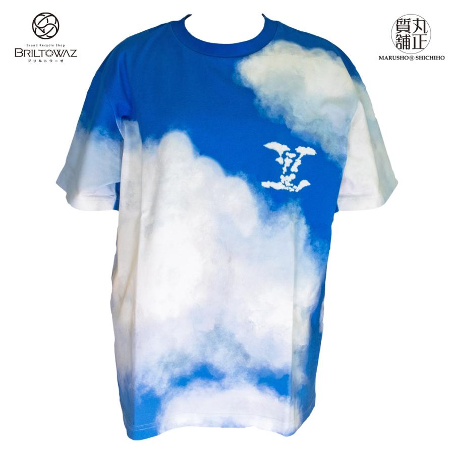 アニメショート ルイヴィトン クラウド プリント Tシャツ 1A89U4