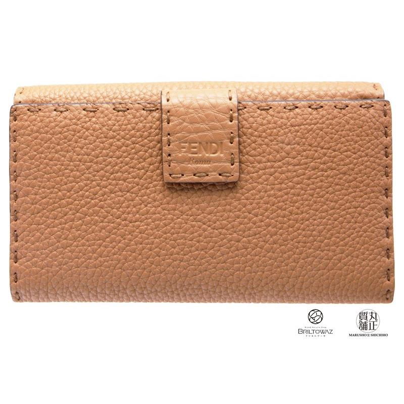 FENDI フェンディ 長財布 レディース FENDI ピーカブー セレリア 二 