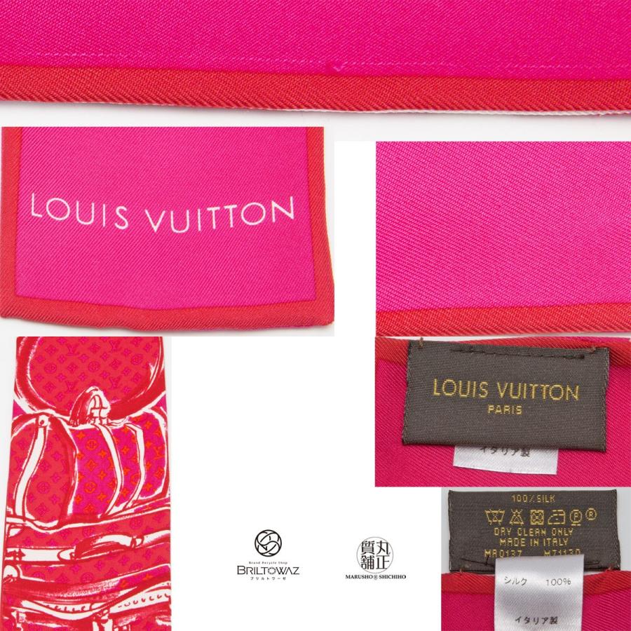 LOUIS VUITTON ルイヴィトン スカーフ バンドー・トランクス LOUIS VUITTON ルイヴィトン スカーフ バンドー・トランクス