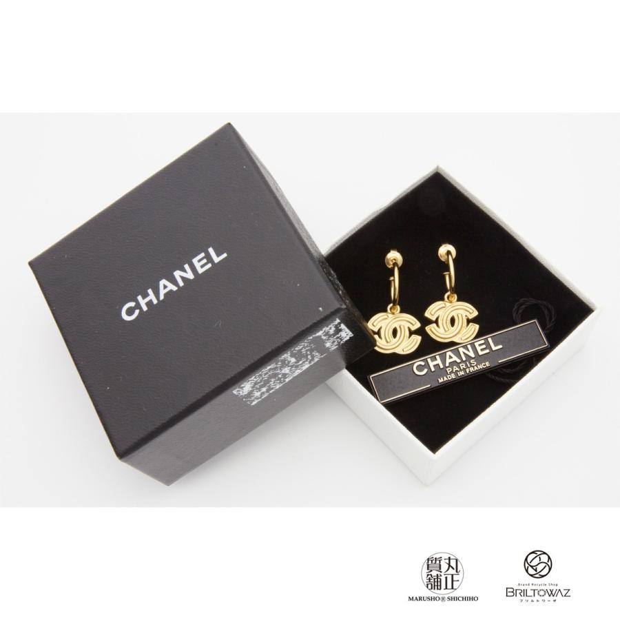 CHANEL シャネル ピアス ココマーク フープ ゴールド金具 A76251 2001 