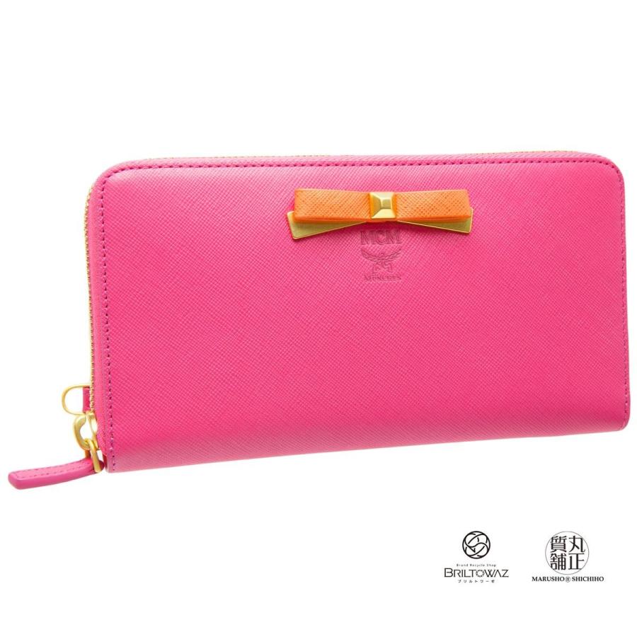 MCM（エムシーエム） 【Sale】MCM 長財布 MINA ミーナ DEEPPINK