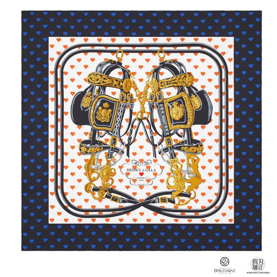 HERMES エルメス カレ45 シルクスカーフ 2017秋冬 BRIDES DE HERMES エルメス カレ45 シルクスカーフ 2017秋冬 BRIDES DE