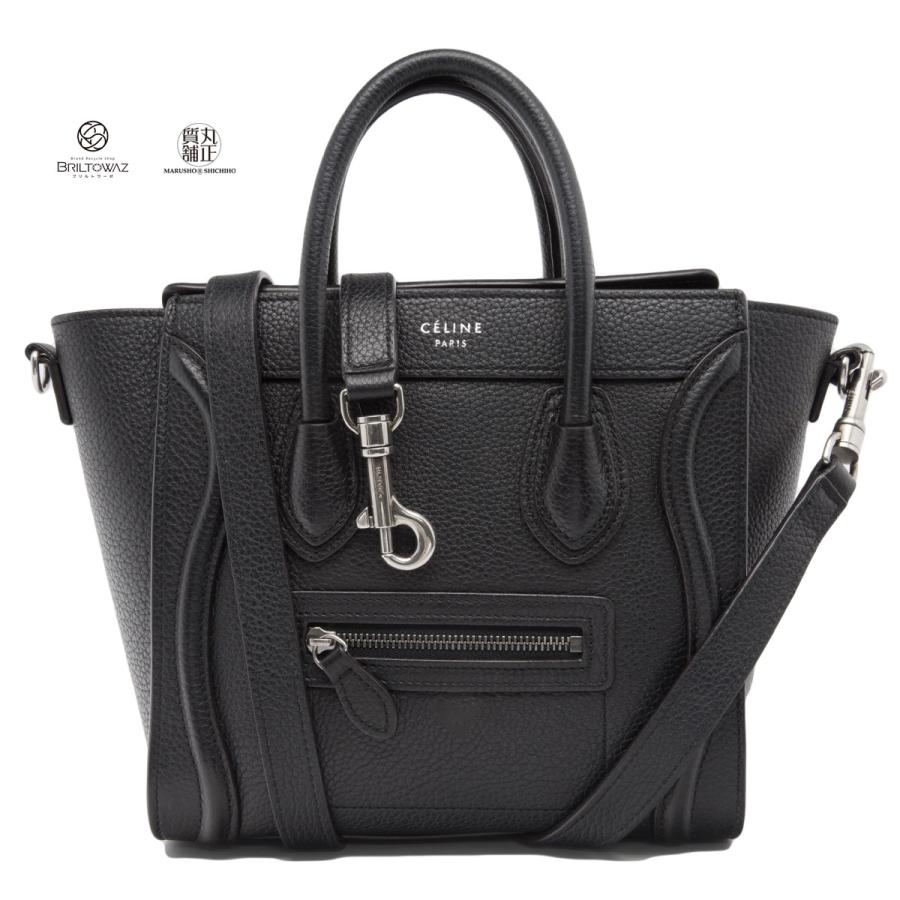 CELINE セリーヌ ハンドバッグ ラゲージ ナノショッパー CELINE セリーヌ ハンドバッグ ラゲージ ナノショッパー