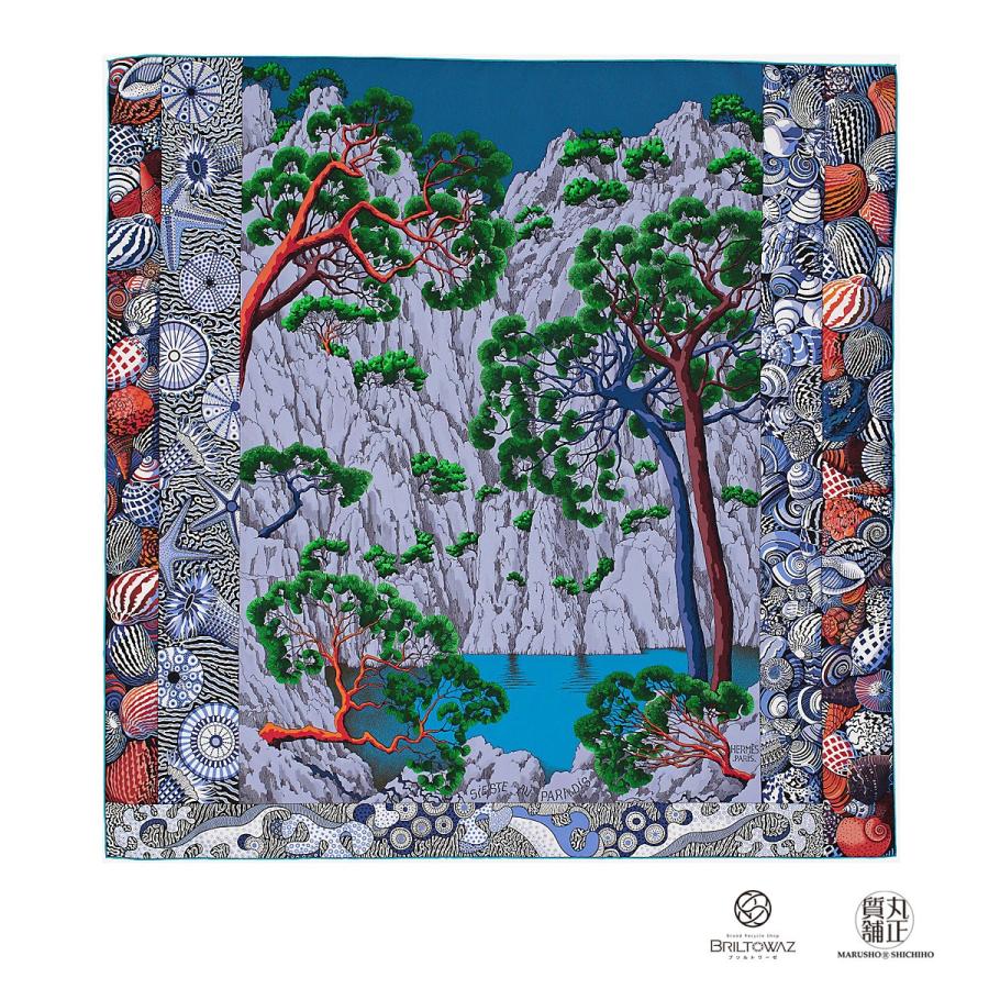 HERMES 【直営買付】エルメス スカーフ カレ90 2015秋冬 Sieste HERMES 【直営買付】エルメス スカーフ カレ90 2015秋冬 Sieste