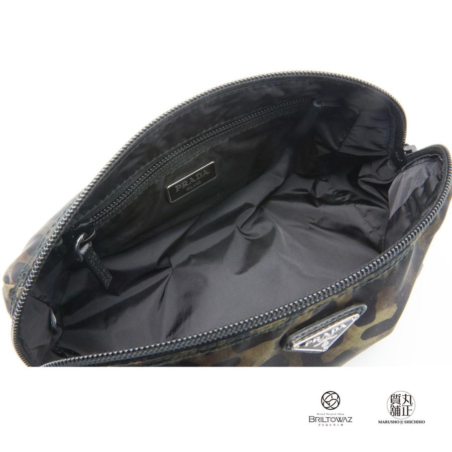 PRADA プラダ ポーチ レオパード 1N0693 ナイロン MINETICO PRADA プラダ ポーチ レオパード 1N0693 ナイロン MINETICO