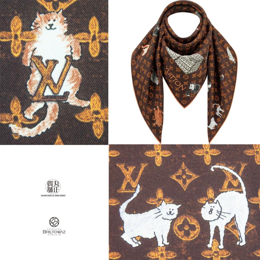 直営買付】ルイヴィトン スカーフ カレ・キャットグラム 限定 直営買付】ルイヴィトン スカーフ カレ・キャットグラム 限定