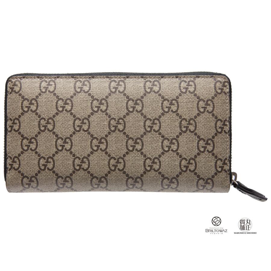 GG グッチ 長財布 タイガー GGスプリーム 451273 ラウンド GG グッチ 長財布 タイガー GGスプリーム 451273 ラウンド
