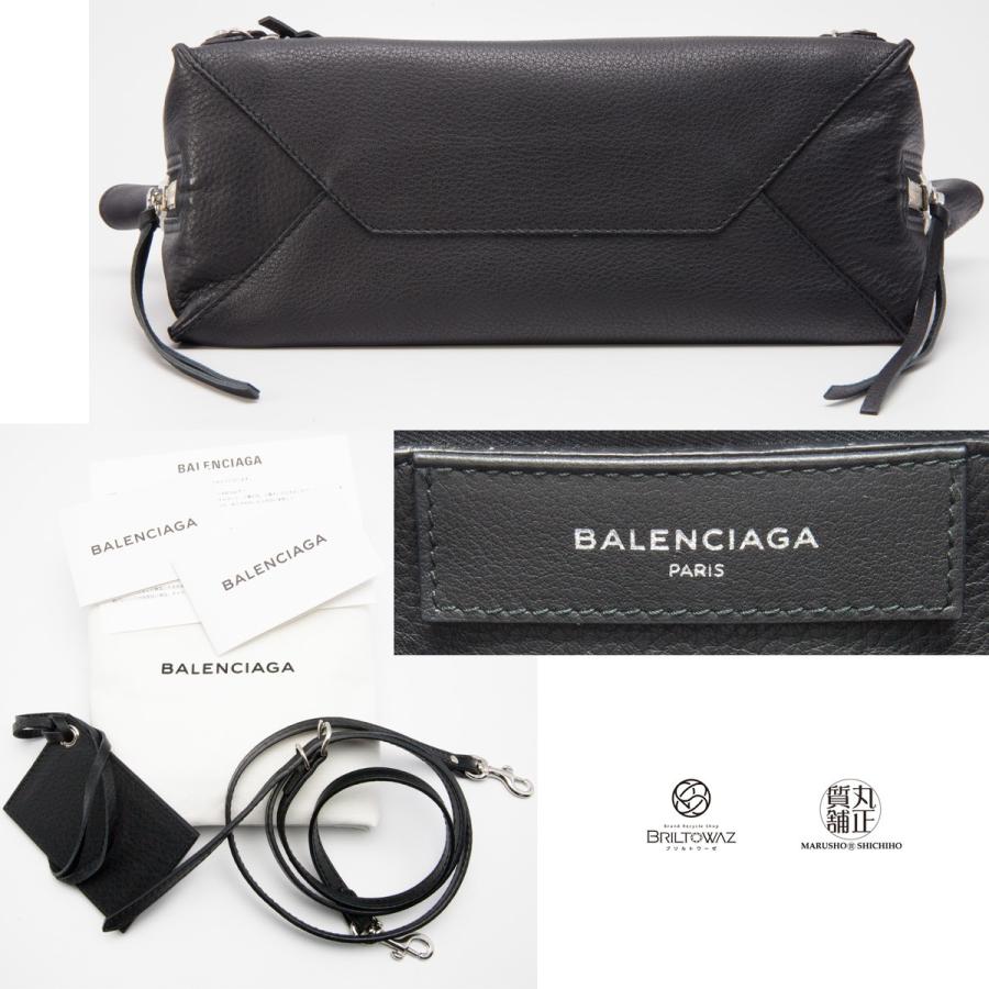 バレンシアガ ペーパー　トートバッグ　黒 PAPIER（BALENCIAGA） バレンシアガ ペーパー A6 2WAY トート
