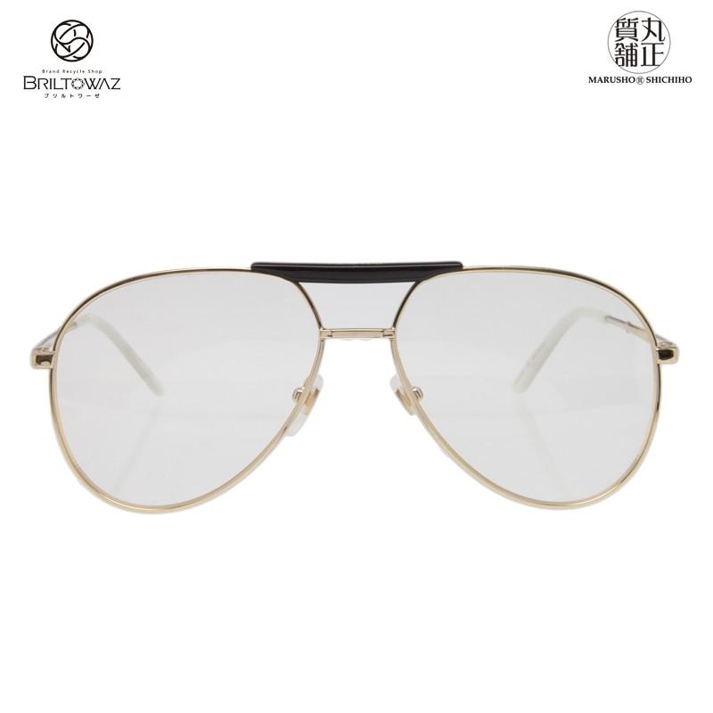 GUCCI グッチ アビエーター メタルグラス 眼鏡フレーム GG0242S GUCCI グッチ アビエーター メタルグラス 眼鏡フレーム GG0242S