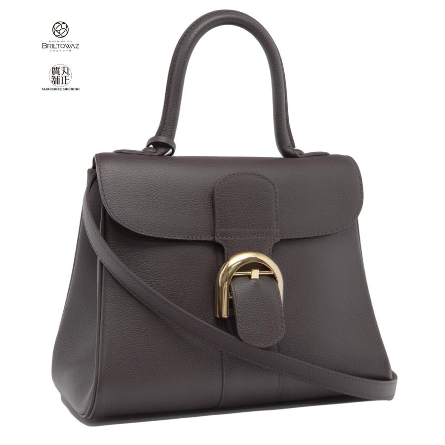 HERMES デルヴォー ブリヨン PM ハンドバッグ カフェ ゴールド HERMES デルヴォー ブリヨン PM ハンドバッグ カフェ ゴールド