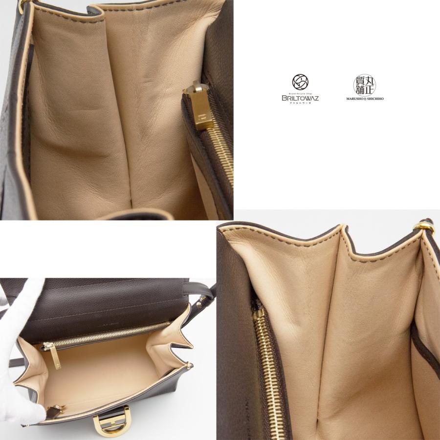 HERMES デルヴォー ブリヨン PM ハンドバッグ カフェ ゴールド HERMES デルヴォー ブリヨン PM ハンドバッグ カフェ ゴールド