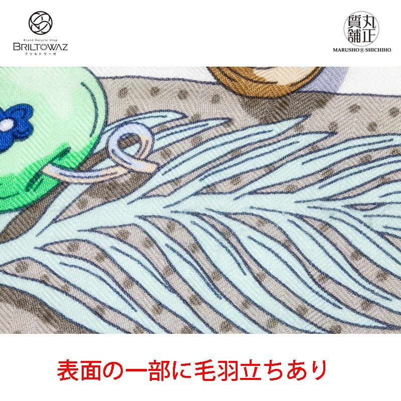 HERMES（エルメス） カレ・ジュアン 大判 ストール パルミラの女王